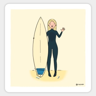 Surfer Girl #2 Sticker